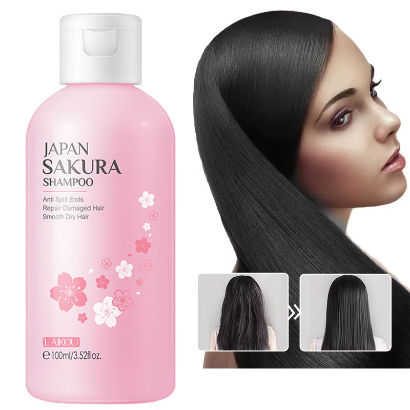 Hair Care Vitamin - LAIKOU Japan Sakura Shampoo Repair Damaged