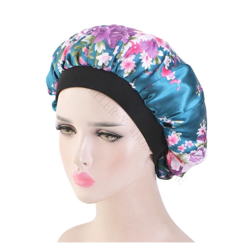 Hair Care Night Routine - R7UF Hair Sleep Bonnet with Wide