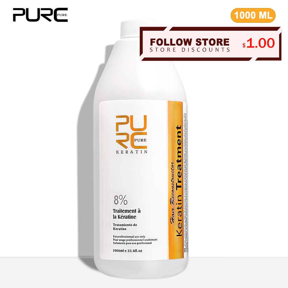 Hair Care Keratin - PURC 8% Keratin Smoothing Treatment Frizzy