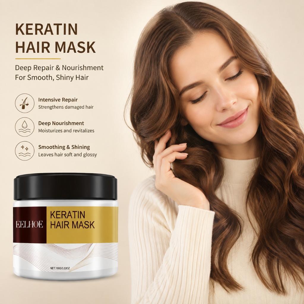 Hair Care Keratin - Keratin Hair Mask Argan Coconut Oil
