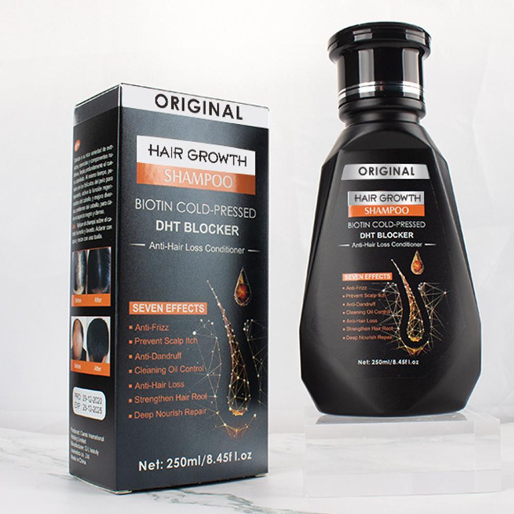 250ML Biotin Shampoo With Comb - Hair Care Vitamin ulasan dan harga