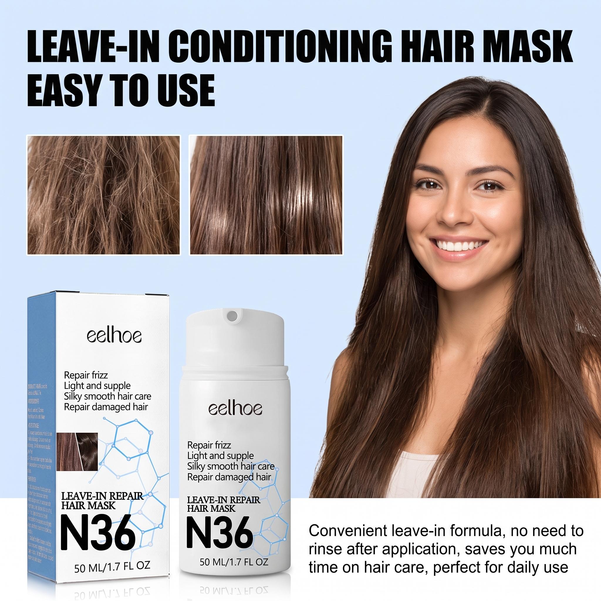 Leave-In Repair Hair Mask Last - Hair Care Keratin ulasan dan harga