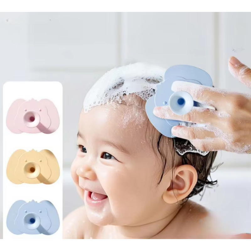 Baby Silicone Shampoo Brush Ha - Hair Care Baby ulasan dan harga