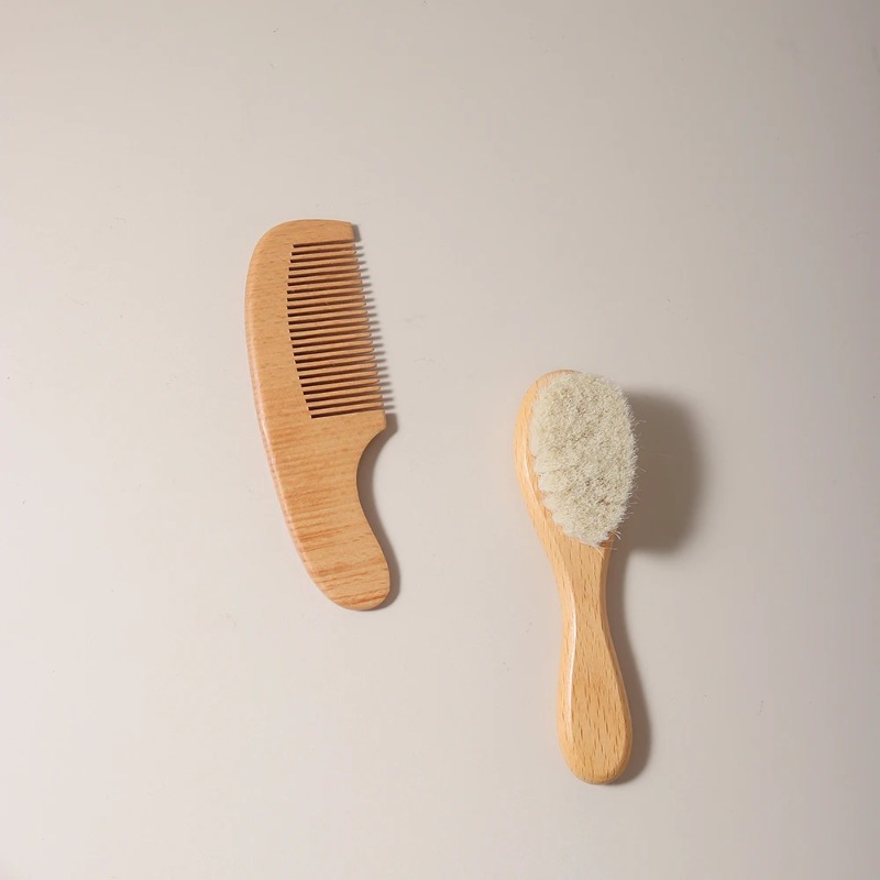 2pcs Baby Care Hair wool Brush - Hair Care Baby ulasan dan harga