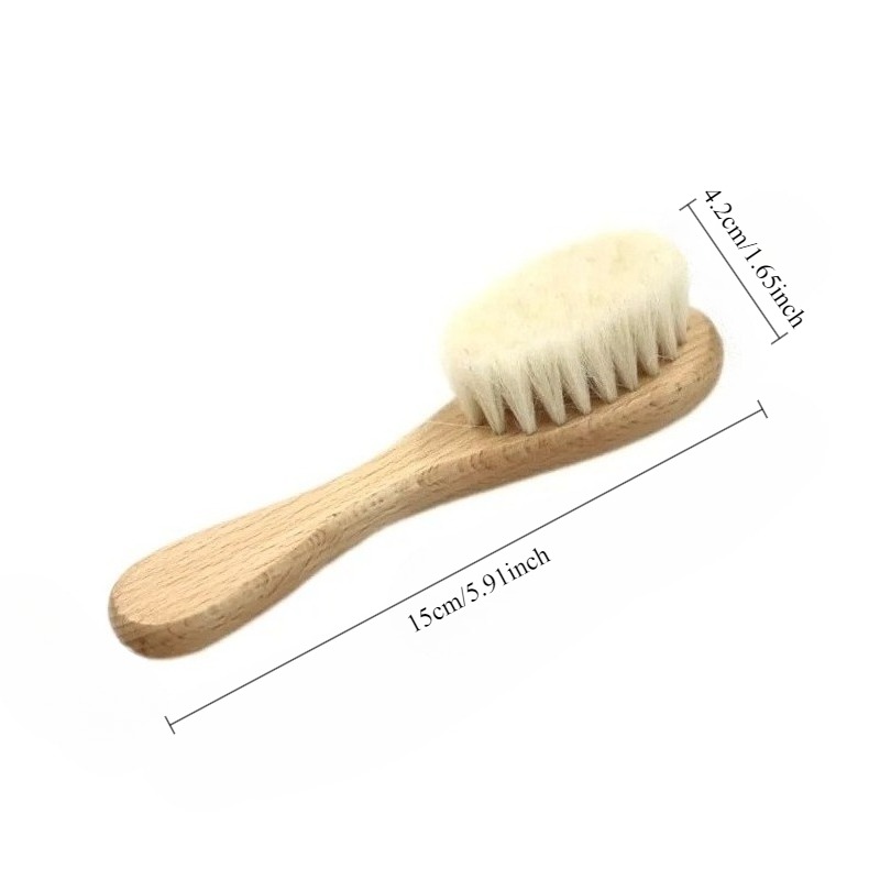 2pcs Baby Care Hair wool Brush - Hair Care Baby ulasan dan harga