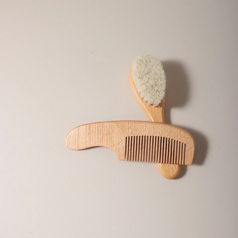2pcs Baby Care Hair wool Brush - Hair Care Baby ulasan dan harga