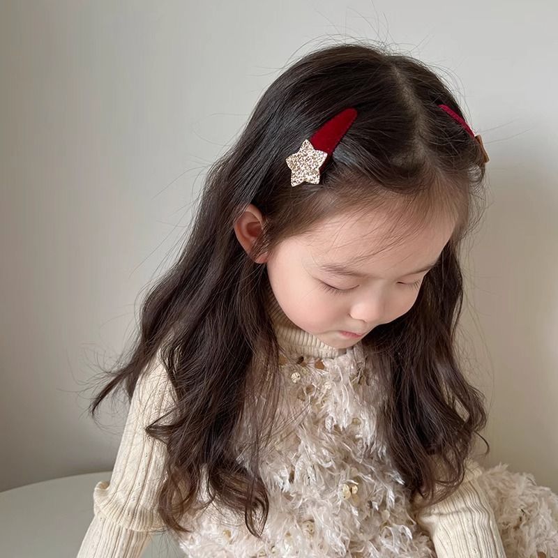 1 Pair Korean Style Glitter St - Hair Care Baby ulasan dan harga