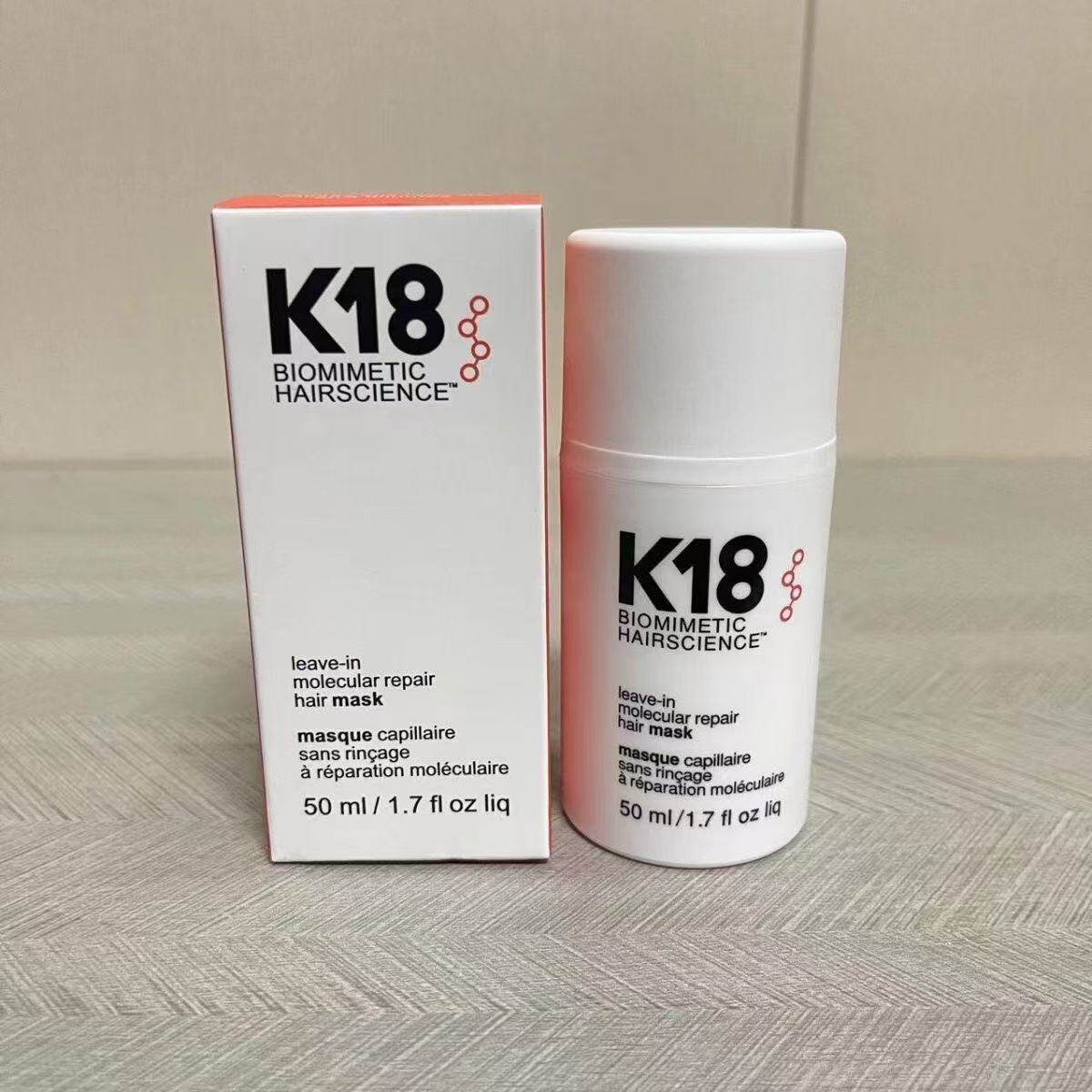 Original 50ml K18 Leave-In Mol - Hair Care Keratin ulasan dan harga