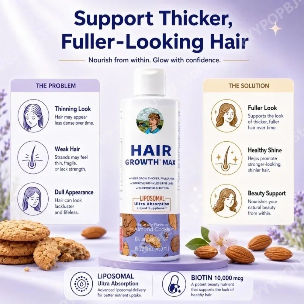 Liposomal Hair Growth Liquid,  - Hair Care Vitamin ulasan dan harga
