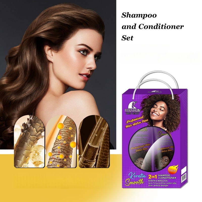 Keratin Shampoo + Conditioner  - Hair Care Keratin ulasan dan harga